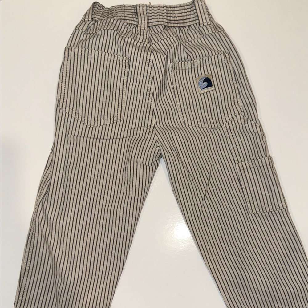 Zara Black and White Striped Jacket and Pants Set - Picture 8 of 8